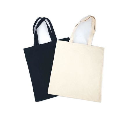 Logo Cotton Gusset Shopping Bag modificado para requisitos particulares para el regalo de la promoción