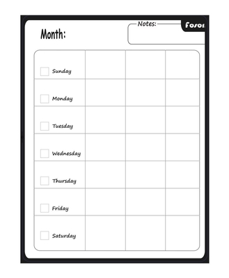 Planificador mensual de papel modificado para requisitos particulares de la familia del calendario magnético blanco del refrigerador