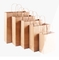 Bolsa de papel del ultramarinos que empaqueta los bolsos del regalo de Brown Kraft para las compras