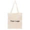Logo Cotton Gusset Shopping Bag modificado para requisitos particulares para el regalo de la promoción
