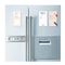 Refrigerador pegajoso personalizado de las libretas magnéticas florales del refrigerador para hacer la lista