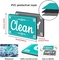 Lavaplatos sucio limpio modificado para requisitos particulares Clean Sign Magnet 3.54*1.97inch de la cocina de 2m m