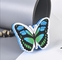 EVA Magnetic Whiteboard Dry Eraser sentía la mariposa del borrador de la tiza