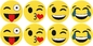 Emoji Smiley Face Magnetic Dry Eraser lindo para la pizarra Whitebaord