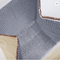 Bolso tejido no- del aislamiento de la torta del triángulo un bolso más fresco de los mariscos del papel de aluminio de 4/6/8 pulgadas
