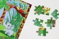 Juegos y rompecabezas educativos del color del OEM Pantone por 4-8 años 4 paquetes